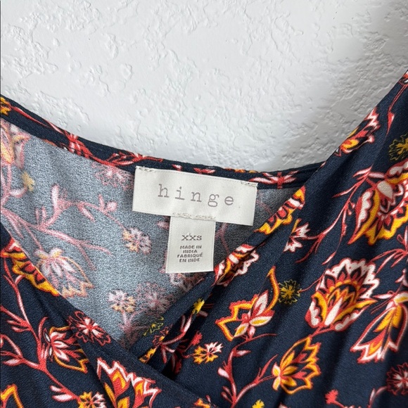 Hinge Red Long Sleeve Cut Out Sundress for Weddings - Picture 2 of 8